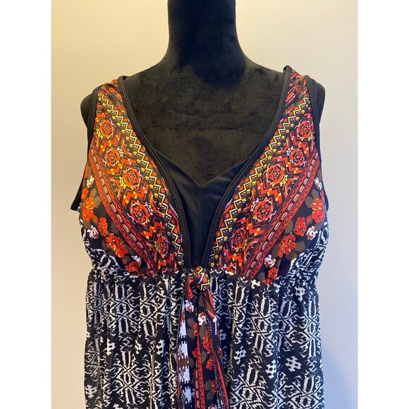 Danify Womens Swimsuit One piece  Size “56” ? Size  20 Modest Wide Straps Chic - Picture 2 of 12